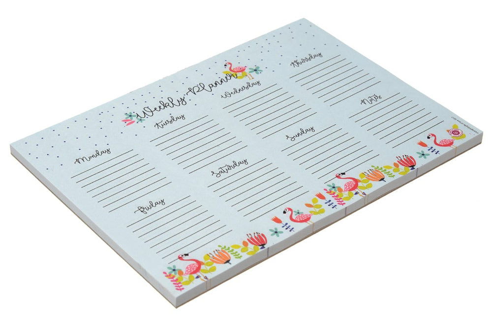 Gifts of Love Notepad Flamingo Weekly Planner