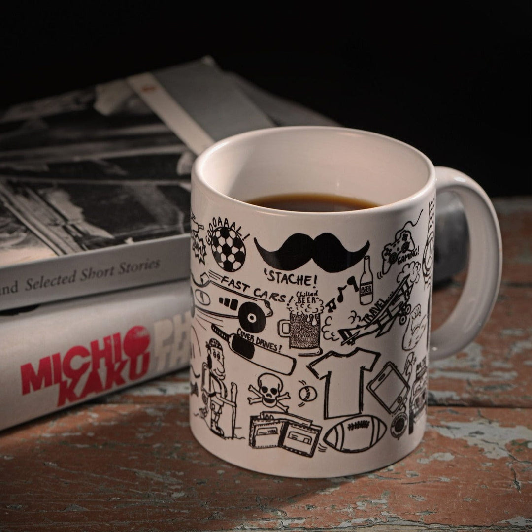 Gifts of Love - Mug - Black and White
