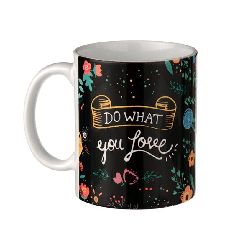 Do What You Love -  Chalk Art Coffee Mug