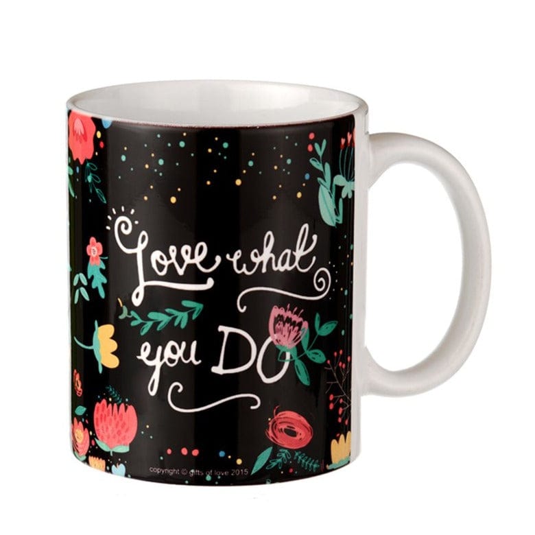 Do What You Love -  Chalk Art Coffee Mug