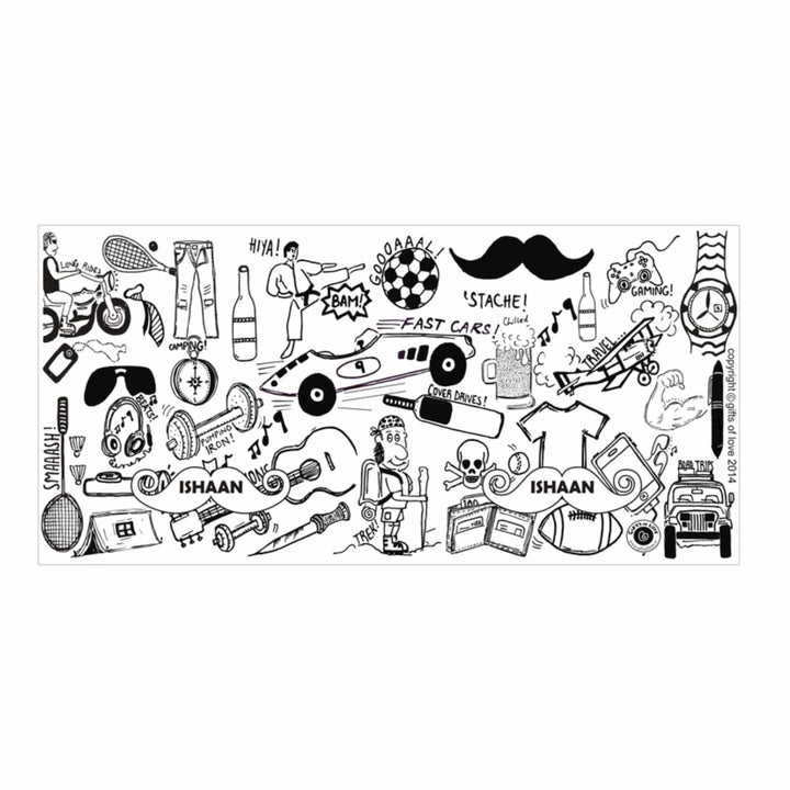 Gifts of love Personalised Coffee Mug Dude