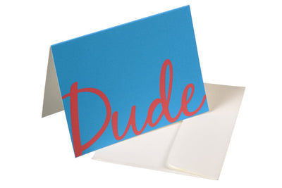Dude Sneck - Greeting Card