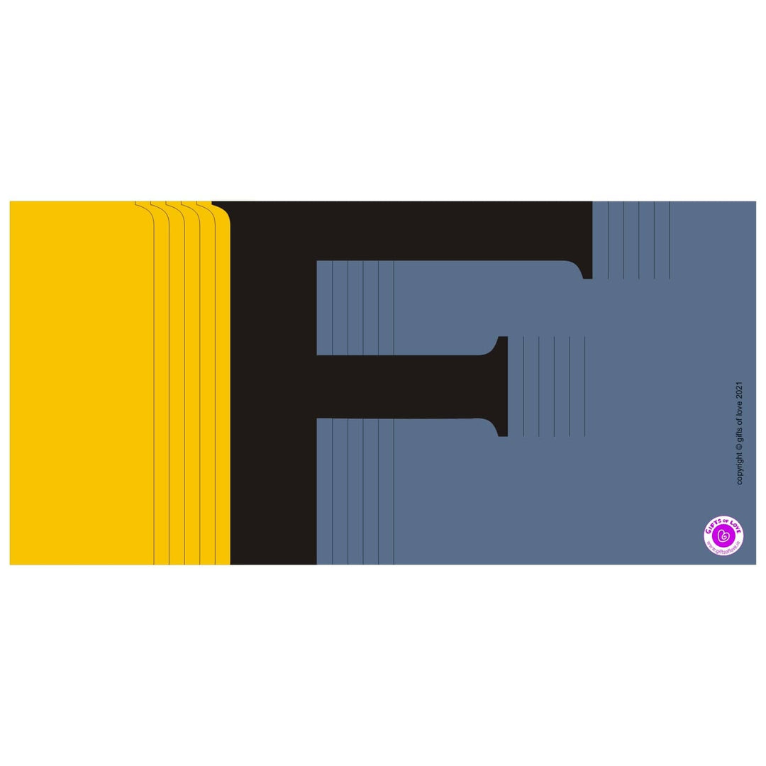 Monaco Initial Coffee Mug