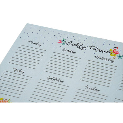 Flamnigo Weekly Planner -  A5 Notepad
