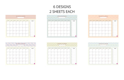 Gifts of Love | 2024 Dated Monthly Planner Notepad | 100% Recycled Paper