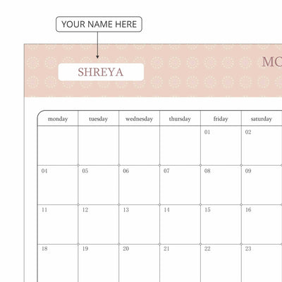 Gifts of Love | 2024 Dated Monthly Planner Notepad | 100% Recycled Paper