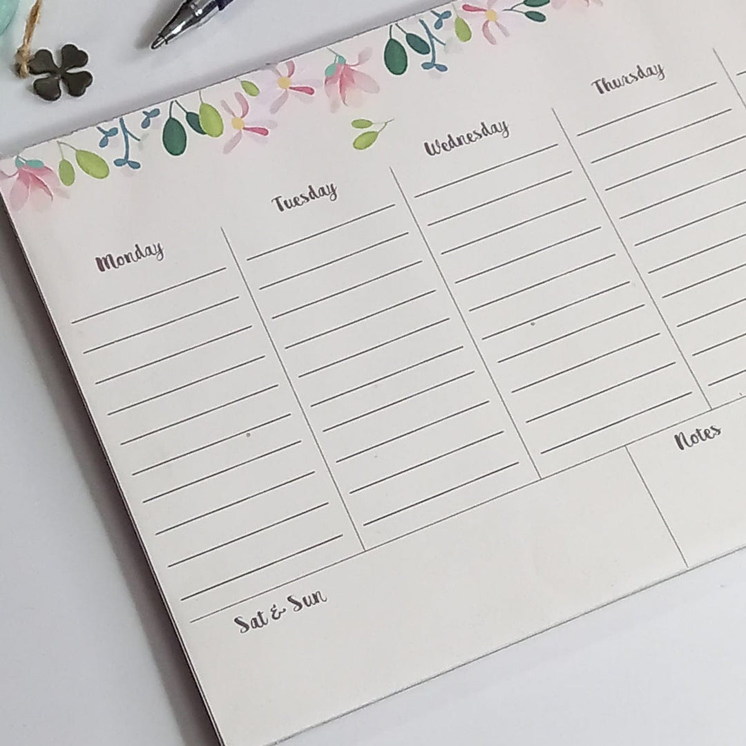 Gifts of Love Abbey Weekly Planner Notepad 3
