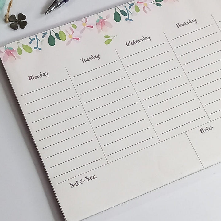 Gifts of Love Abbey Weekly Planner Notepad 3