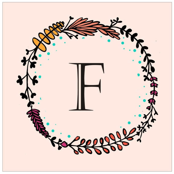 Gifts of Love Coffee Mug Initial F Laila