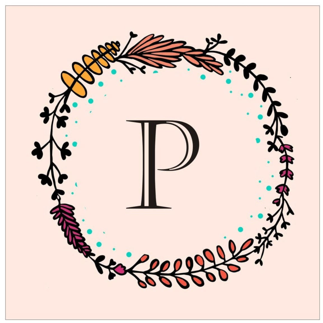 Gifts of Love Coffee Mug Initial P Laila