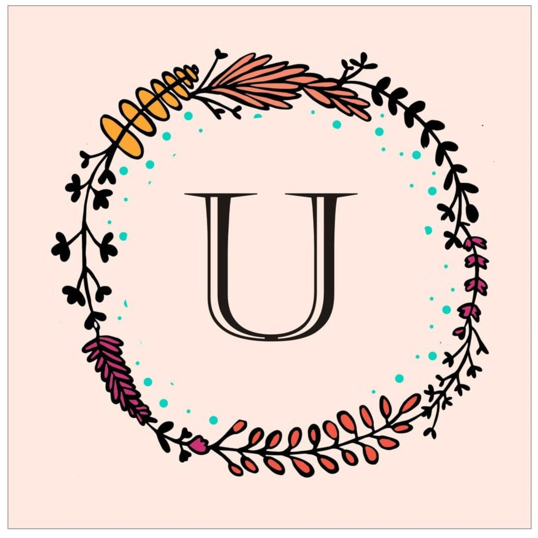 Gifts of Love Coffee Mug Initial U Laila