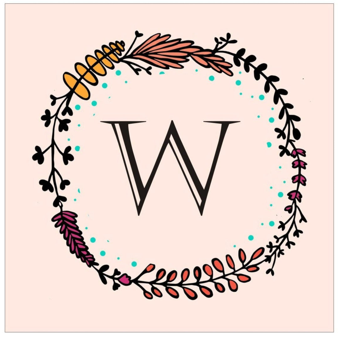 Gifts of Love Coffee Mug Initial W Laila