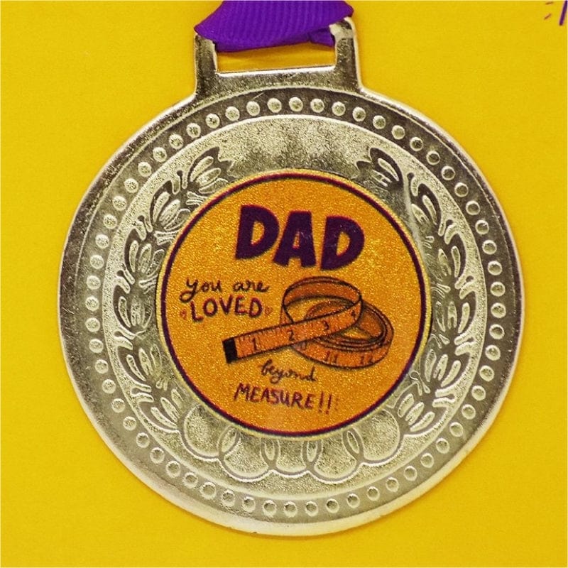 Dad You are Loved - Medal