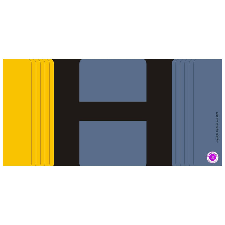 Monaco Initial Coffee Mug