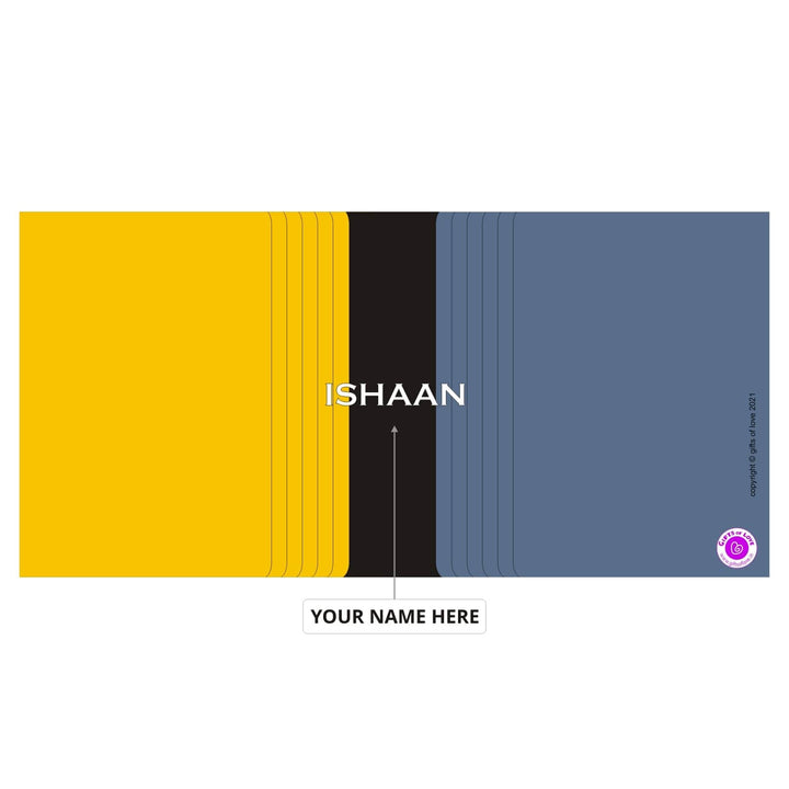 Monaco Personalised Initial Coffee Mug