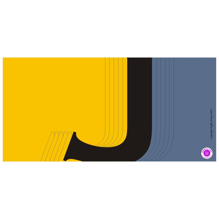 Monaco Initial Coffee Mug