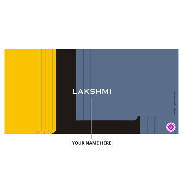 Monaco Personalised Initial Coffee Mug