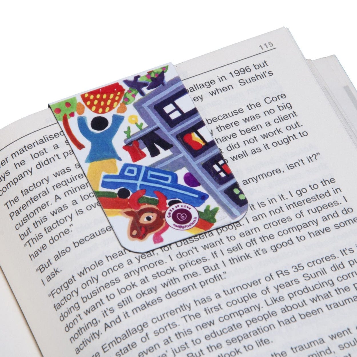 Gifts of Love - Folklore, My Wheel of Fortune | Magnetic Bookmark