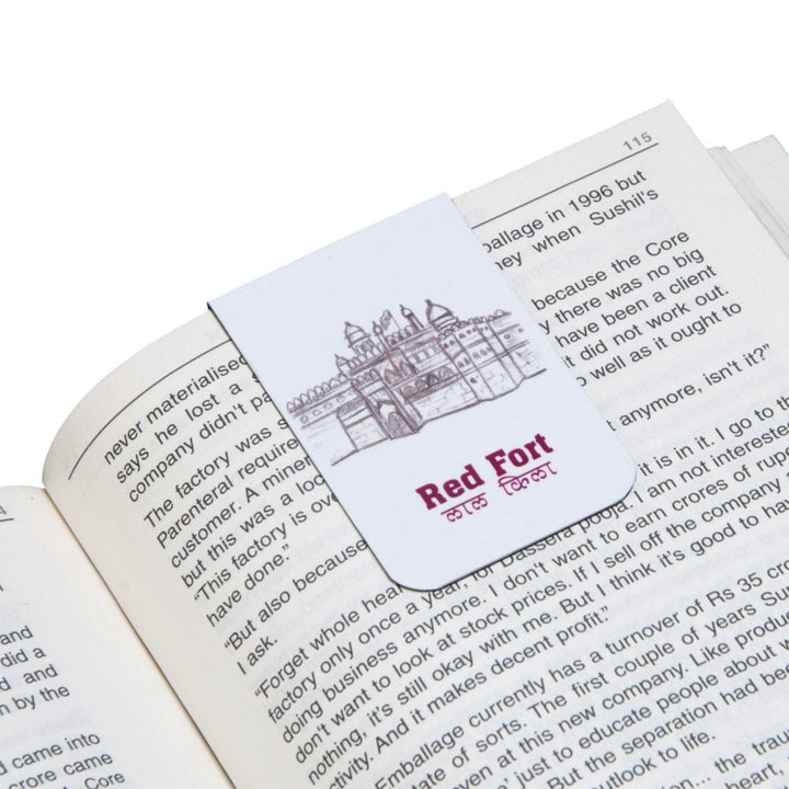 Gifts of Love - Magnetic Bookmark - Red Fort