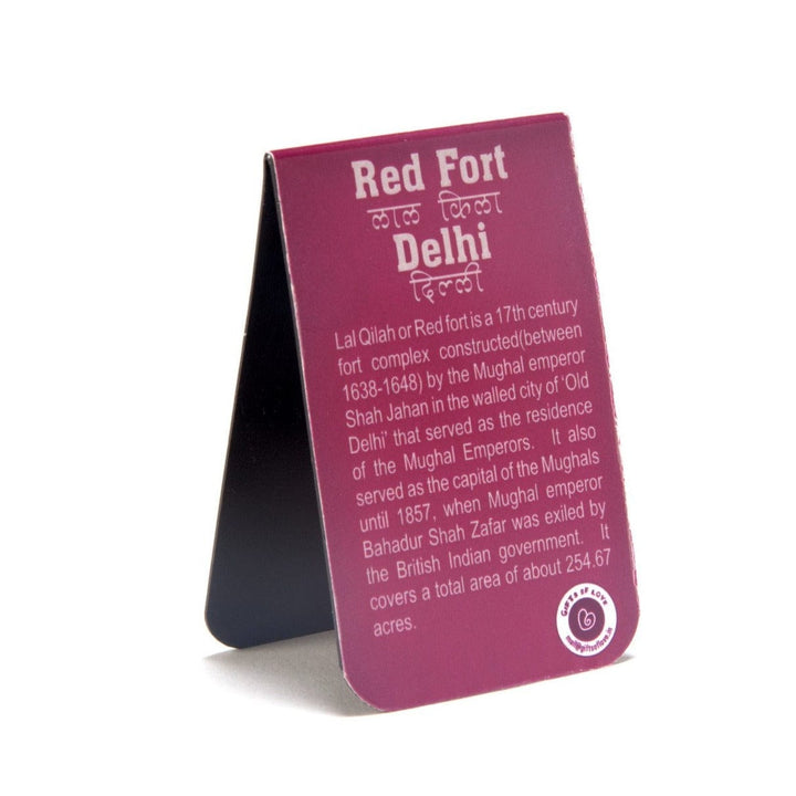 Gifts of Love - Magnetic Bookmark - Red Fort