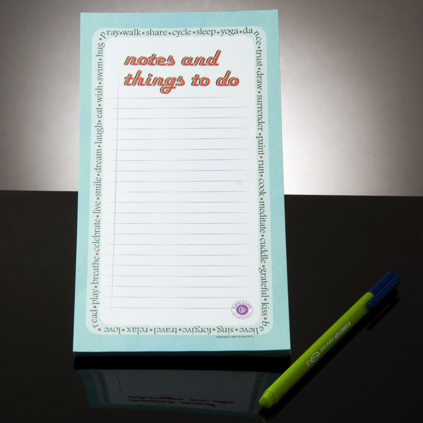 Gifts of Love - Magnetic Notepad - Note