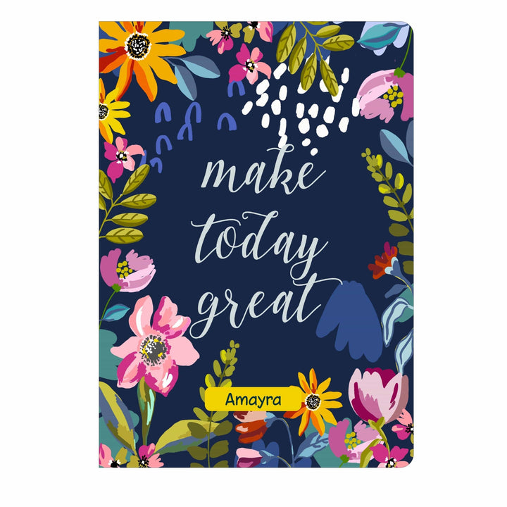 Gifts of Love Personalised Soft Cover Notebook A5 Make Today Great