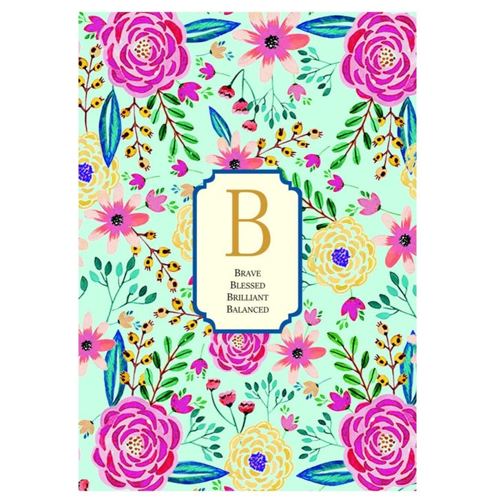 Gifts of Love Notebook Monogram Initial