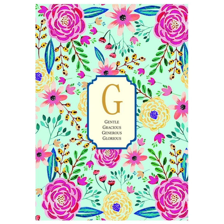 Gifts of Love Notebook Monogram Initial