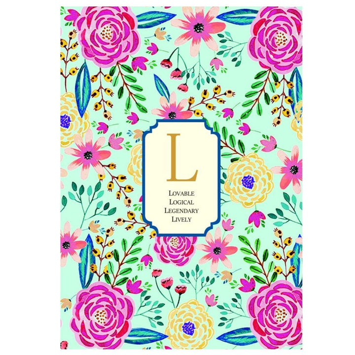 Gifts of Love Notebook Monogram Initial