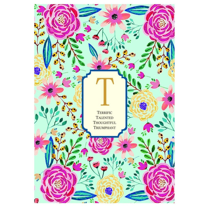 Gifts of Love Notebook Monogram Initial