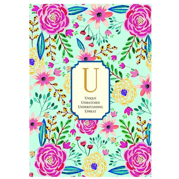 Gifts of Love Notebook Monogram Initial