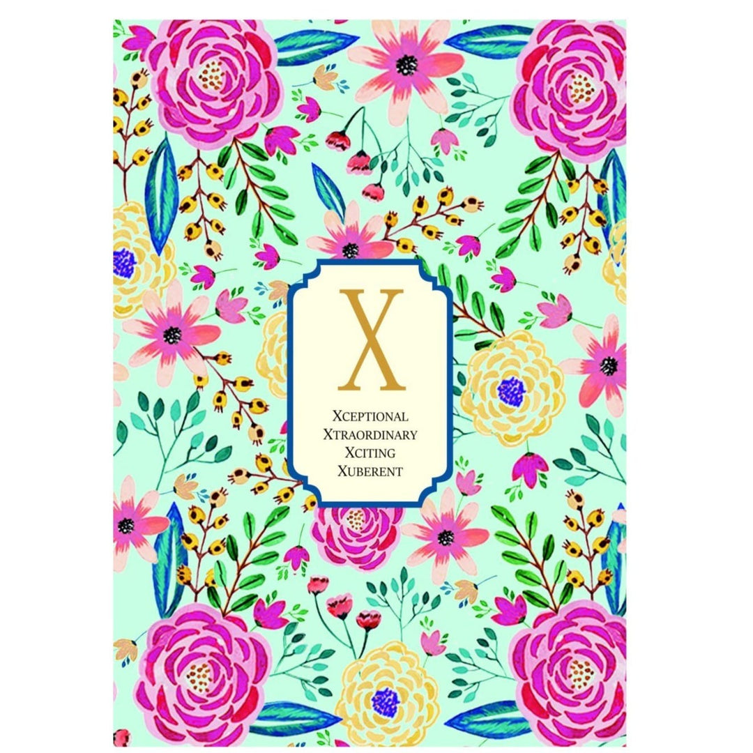 Gifts of Love Notebook Monogram Initial