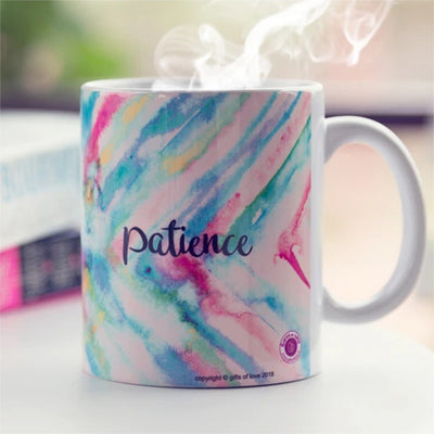 Gifts of Love Personalised Coffee Mug Inner Treasures Patience