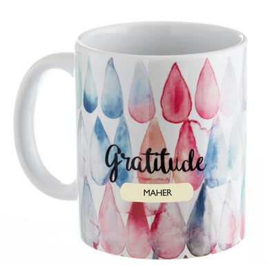 Gifts of Love Personalised Coffee Mug IT Gratitude