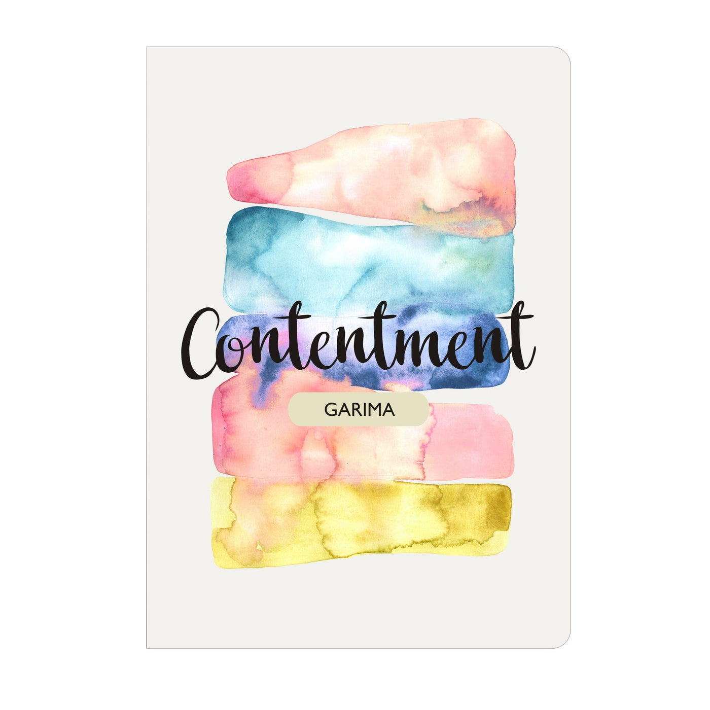 Gifts of Love Personalised Soft Cover Notebook A5 - Contentment