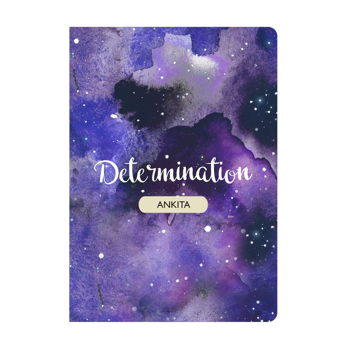 Gifts of Love Personalised Soft Cover Notebook A5 - Determination