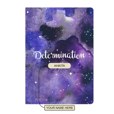 Gifts of Love Personalised Soft Cover Notebook A5 - Determination