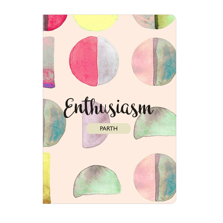Gifts of Love Personalised Soft Cover Notebook A5 - Enthusiasm