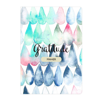 Personalised Soft Cover Notebook A5 - Gratitude