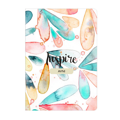 Personalised Soft Cover Notebook A5 - Inspire