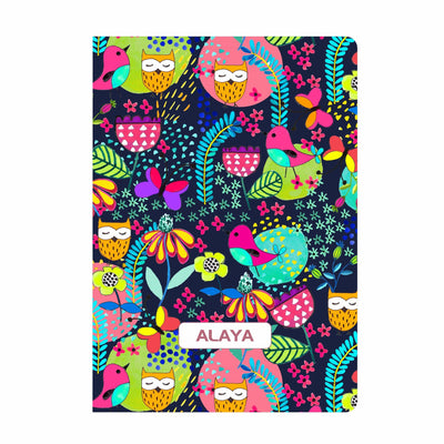 Gifts of Love Personalised Soft Cover Notebook A5 - Owlskool