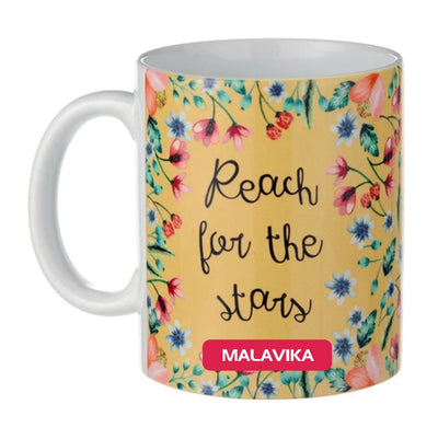 Gifts of Love Personalised Coffee Mug Reach for the Stars