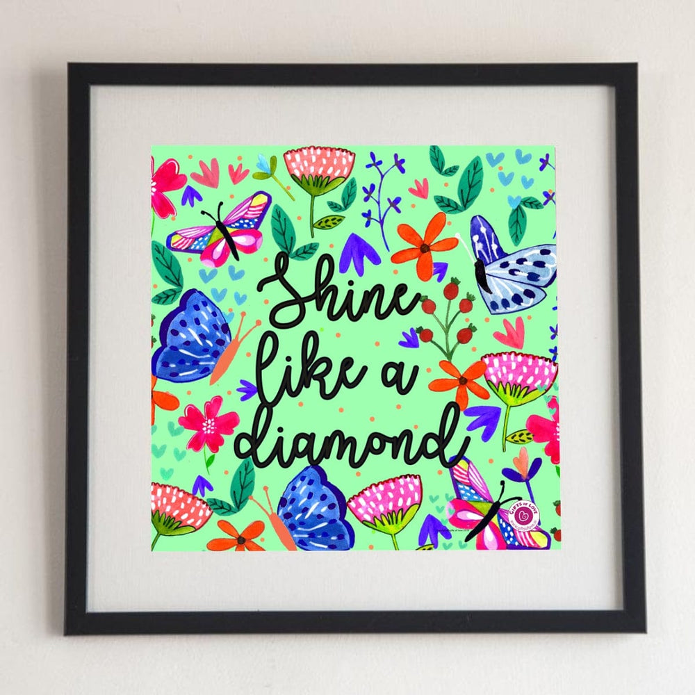 Gifts of Love Wall Art Shine Like a Diamond