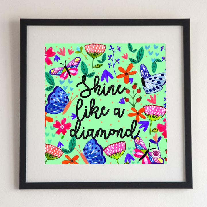 Gifts of Love Wall Art Shine Like a Diamond