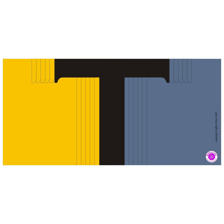 Monaco Initial Coffee Mug