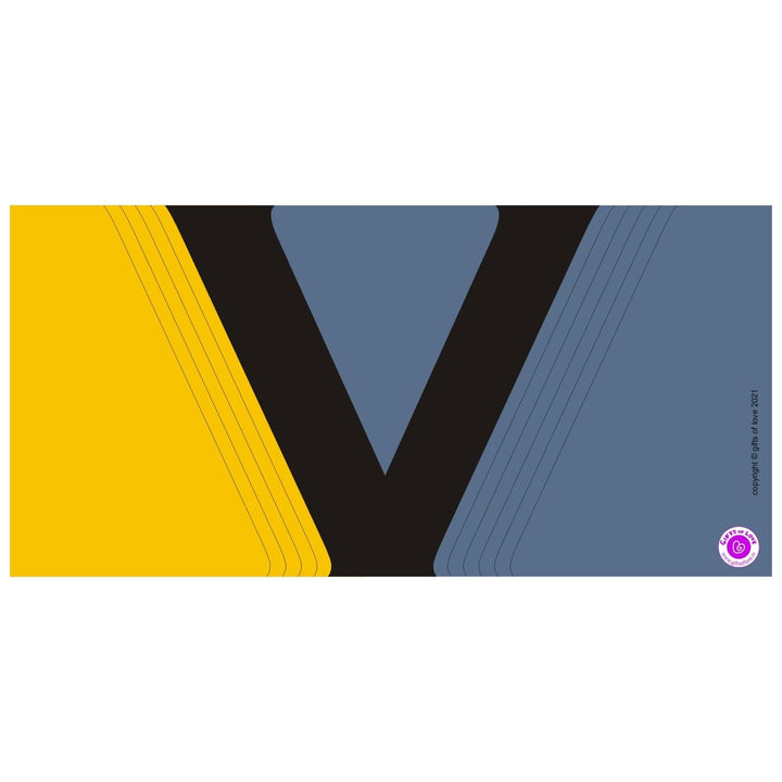 Monaco Initial Coffee Mug