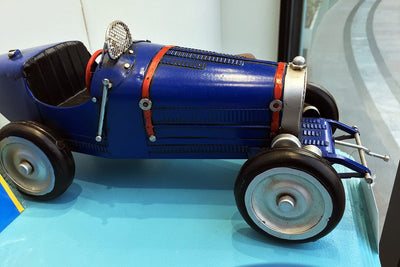Vintage Sports Car Blue