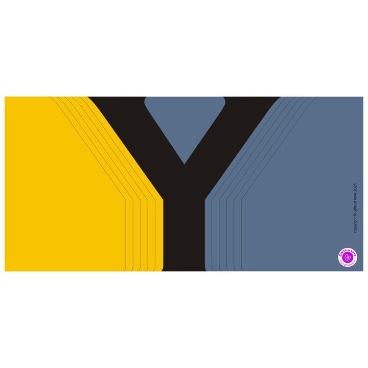 Monaco Initial Coffee Mug