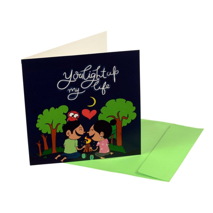 Gifts of Love Ahava Greeting Card You Light up my life