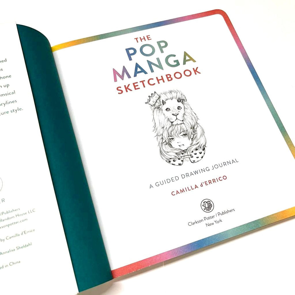 Gifts of Love The Pop Manga Sketchbook | A Guided Drawing Journal